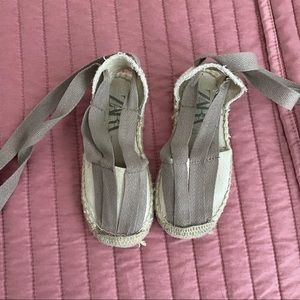 Zara size 23 flats